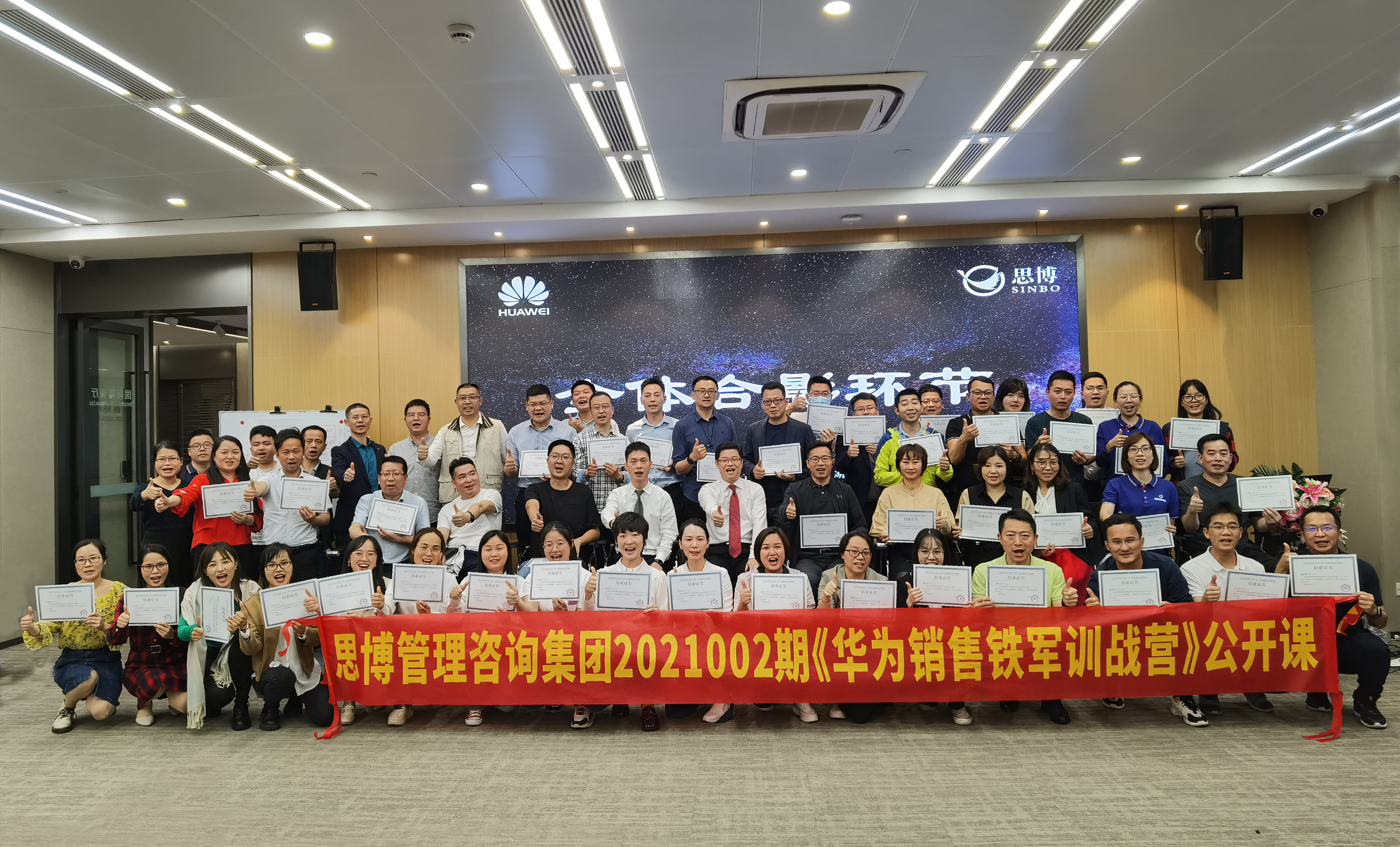 課程回顧|思博管理咨詢集團(tuán)2021002期《華為銷售鐵軍訓(xùn)戰(zhàn)營(yíng)》公開(kāi)課